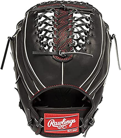Rawlings Baseball Gloves, Soft Type, Hypertech R2G, ALR-Black, GR9FHTALR, For Both Throws, Right & Left Throws, Training, Ambidextrous, Adult