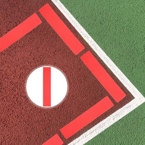 8Pcs Non Slip Sports Training Markers for Basketball Soccer and Tennis Bright Markers for Court Boundaries and Drills Durable Tear Design for Enhanced