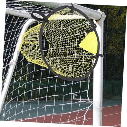 2pcs Youth Soccer Goal Target Net for Indoor and Backyard Training Portable Kicking Practice Net for Shooting Accuracy Football Training Equipment