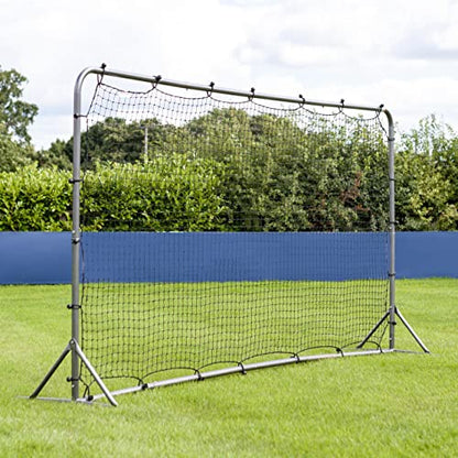 FORZA Soccer Rebound Wall (12ft x 6ft or 16ft x 7ft) | Dual-Sided Soccer Rebounder | Freestanding Spring-Loaded Soccer Rebound Net | Soccer Training Equipment - size: 12 x 6