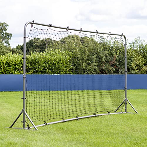 FORZA Soccer Rebound Wall (12ft x 6ft or 16ft x 7ft) | Dual-Sided Soccer Rebounder | Freestanding Spring-Loaded Soccer Rebound Net | Soccer Training Equipment - size: 12 x 6