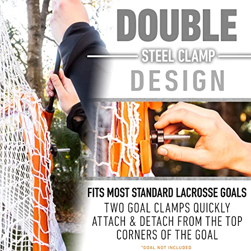 Franklin Sports Fibertech Lacrosse Goal Backstop - 12' x 9'