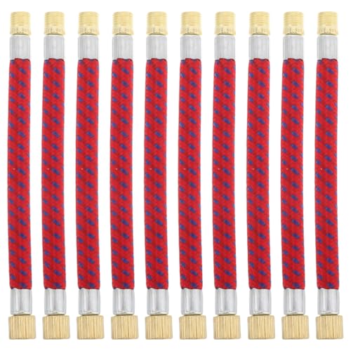 POPETPOP 10Pcs Portable Mini Pump Extension Hose Replacement for Inflatable Mattresses and Sports Balls Flexible Air Pump Hose for Bicycles Motorcycles and Pool Toys