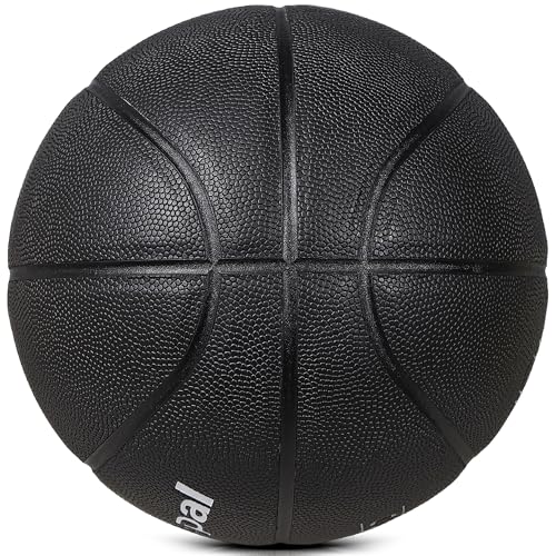 Dakapal Weighted Heavy Training Basketball, Size 6/7 Black 2.2LBS/3LBS/3.3 LBS Weight PU Durable for Trainer and Dribbling Passing, Indoor and Outdoor Usage - size: Size 7 Adult - 29.5"-2.2LBS