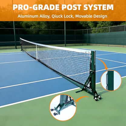 Pickleball Net Replacement 22ft x 3ft – Heavy Duty Official Tournament Size