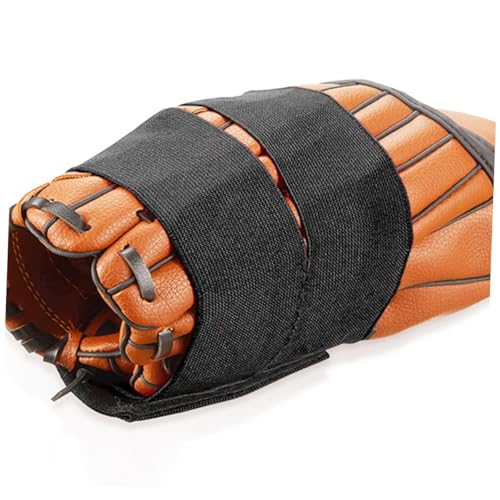 POPETPOP 4Pcs Baseball Glove Wrap High Elastic Softball Glove Fastening Bands Polyester Strap for Maintaining Pocket Shape for Softball and Baseball Players