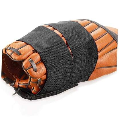 POPETPOP 4Pcs Baseball Glove Wrap High Elastic Softball Glove Fastening Bands Polyester Strap for Maintaining Pocket Shape for Softball and Baseball Players