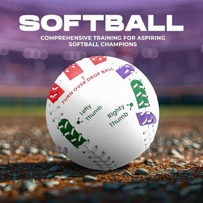 Markwort Christie Ambrose's Softball Pitching Trainer, 11-Inch,White