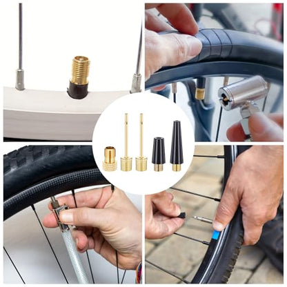 5PCS Bike Pump Needle, Ball Pump Needles, Needles for Airpump Nozzle Adapter Set for Inflatables, Sport Balls, Bike Tires, Balloons, Yoga Ball, Swimming Rings