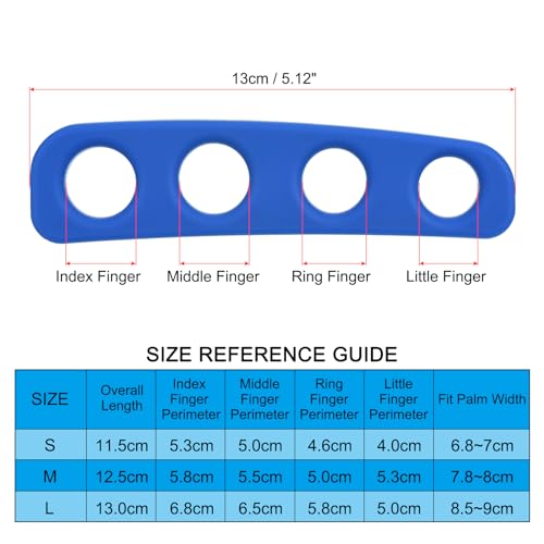 Basketball Shooting Aid, Basketball Finger Shoot Trainer Training Equipment Correct Shooting Posture for Youth and Adults, Blue, L
