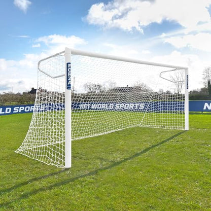 FORZA Aluminum Soccer Goals [11 Sizes] | Professional Soccer Goal Posts *The Goal Nets Used by MLS & Premier League Clubs* - size: 16ft x 7ft, style: Alu110 Socketed