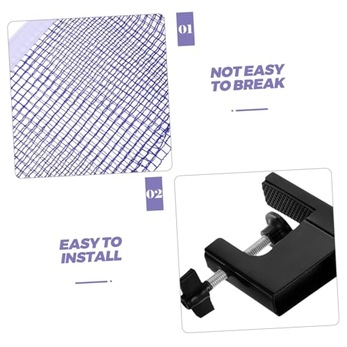 Toddmomy Table Tennis Net Set Pong Net Quick Installation for Indoor and Outdoor Games Includes Retention Design Portable and Easy to Store for All Skill Levels