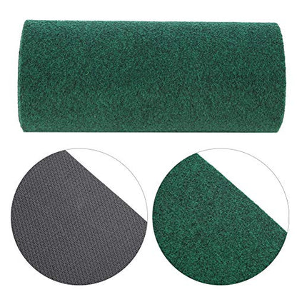 0.3x3m Golf Practice Putting Mat, Portable Golf Training Pad, Non - Slip Indoor Outdoor Hitting Mat with Dense Wool Surface for Beginners and Casual Players