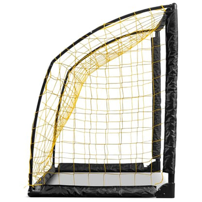 SKLZ Youth Striker Goal – 6x4 Soccer Goal for Kids, Foldable & Portable, Weather-Resistant, Pre-Assembled Net, Quick Setup, Backyard Soccer Goal for Shooting Practice and Skill Development