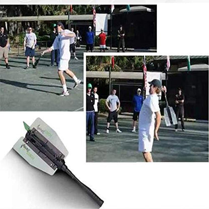 Tennis Training Resistance Swing Trainer, Professional Tennis Trainer Padle Racket, Adults Tennis Racket Resistance Fan, Increase Swing Speed Power Resistance Tennis Racket