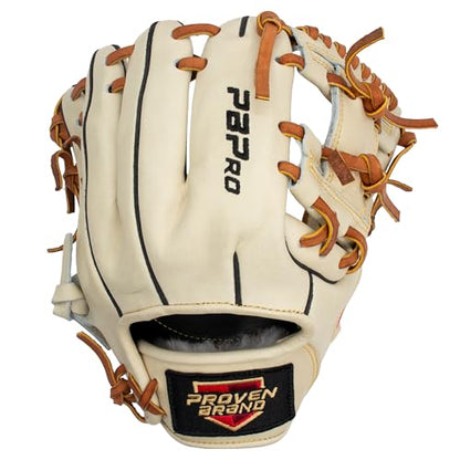 PBPRO Elite 10.5” Infield Baseball Training Glove – I Web Infield Trainer for Baseball