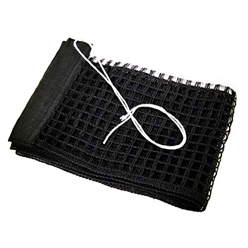 lasenersm 1 Piece Table Tennis Replacement Net Table Tennis Net PingPong Net, 70.8 Inch, Black
