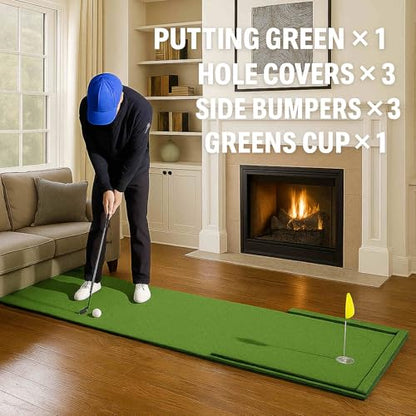 Putting Green Outdoor for Golf Practice Putting Matt for Indoors - style: 4'X9'