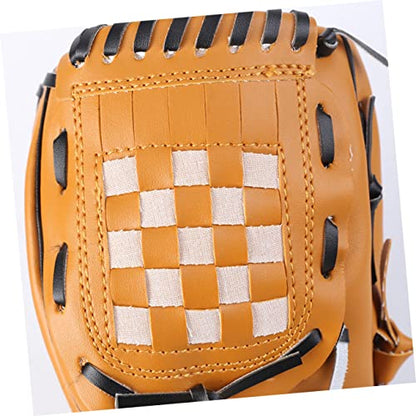 3 Pcs Baseball Glove Kids Mittens Gloves Sports Infielder's Glove Hit Handguard Men's
