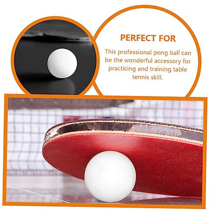 UKCOCO 50Pcs Advanced Table Tennis Balls High Bounce Durable Pong Training Balls for School Gym Practice for Skill Development and Fun