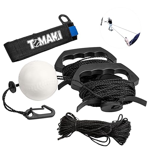 Baseball Training Equipment, Rope Trainer Baseball Batting Practice Equipment, Batting Practice Equipment for Baseball and Softball for Youth, Ideal One-on-One Coaching Tool for Batting Baseball