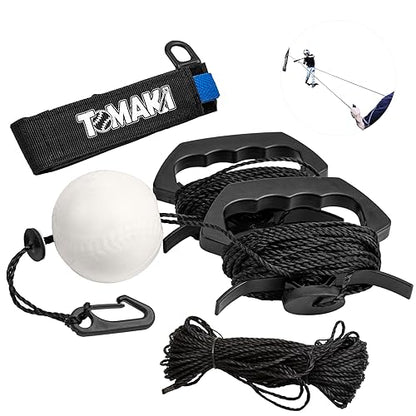 Baseball Training Equipment, Rope Trainer Baseball Batting Practice Equipment, Batting Practice Equipment for Baseball and Softball for Youth, Ideal One-on-One Coaching Tool for Batting Baseball