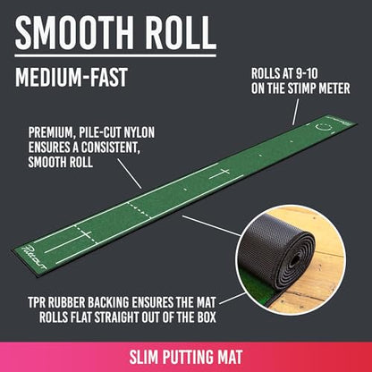 PuttOUT Putting Mat Family - Perfect Your Golf Putting