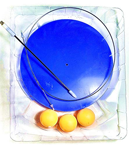 C&H Solutions Table Tennis Trainer with Elastic Soft Shaft, Soft Axis Table Tennis. Leisure Decompression Sports, Ping Pong Ball Practice Set Tools