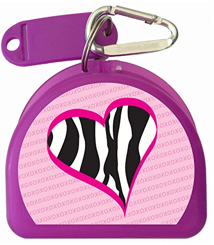 Mouth Guard, Retainer, Mouthguard Case - XOXO - color: Purple