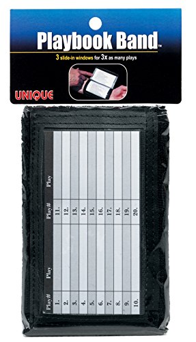 Unique Sports Football Playbook Band - color: Black
