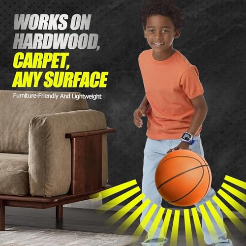 Silent Basketball 2025 Official Eighth Generation of High Density Silent Basketballs Size 6 (28.5") and 7 (29.5"),Mute Basket-Ball Training Ball - size: 28.5"