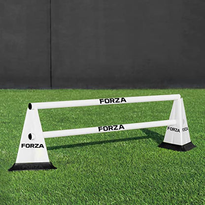 FORZA Cone & Hurdle Training Sets | Improve Your Speed & Agility Skills - Available in 3 Styles and 8 Colors - color: White, style: Pro Tri Cone