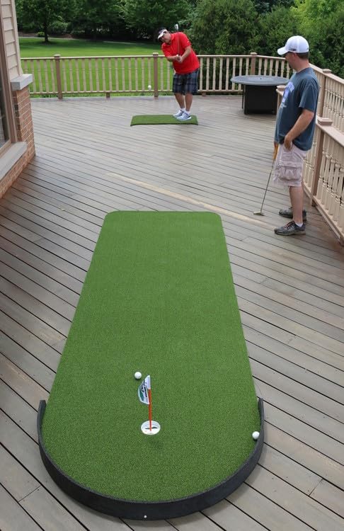 Big Moss Golf Commander V2 Series 4'X15' Patio Practice Putting Chipping Green