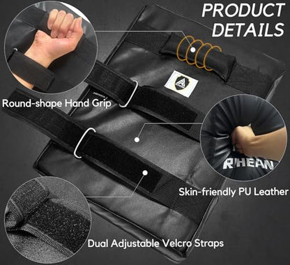 Football Dummies Blocking Pad - Easy to Use Training Equipment for Football, Basketball, Hockey, Lacrosse - High-Density PU Leather Cover Denser Foam Pads