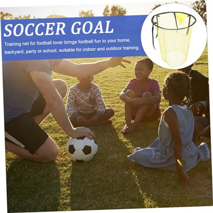 INOOMP Soccer Training Net for Youth Practice Targeting Net for Indoor and Outdoor Football Games Lightweight and for Accurate Shooting Drills