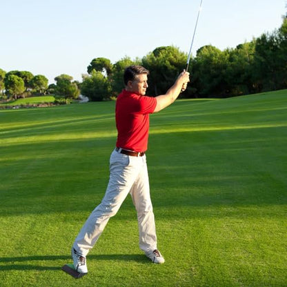 Golf Swing Trainer Wedge, Golf Foot Wedges, Golf Training Aid Alignment for Alignment Correction Leg Pedal