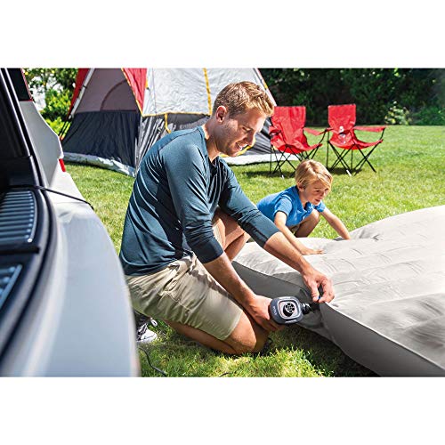 INTEX QuickFill Electric Air Pump: Inflates and Deflates Air Mattresses, Inflatable Kayaks, Boats, Toys - size: 23.0CFM, style: Car Plug - 12v Dc