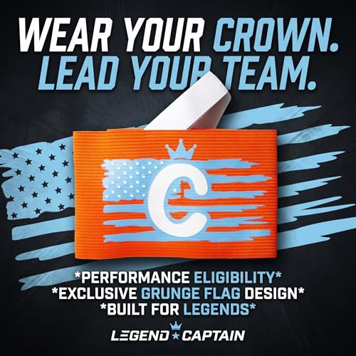 Youth Captain Armband for High School Soccer Team, Soccer Captain Arm Band for Child