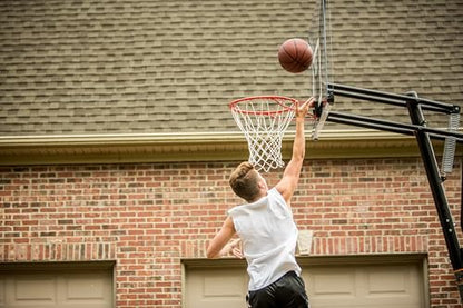 Silverback Standard Breakaway Rim with Nylon Net Compatible with Silverback and Goaliath Portable Basketball Hoops