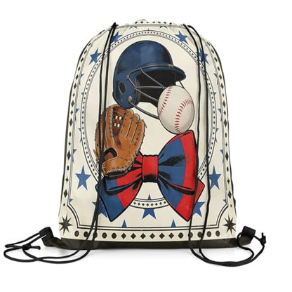 Castle Fairy Baseball Helmet Drawstring Gym Bag,Coquette Bowknots Foldable Waterproof Drawstring Backpack,3D Print Ball Games Draw String Back Bags for Shopping,Swimming,Beach,Black Brown - color: Black Brown