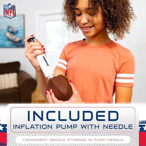 Franklin Sports Inflatable Target Toss Game - Kids Mini Throwing Game Set - Portable Indoor + Outdoor Toy Target - style: Football