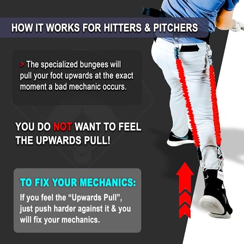 VPX Baseball Harness. Adds 4-6MPH Velocity & Power. Improves Hitting and Pitching Mechanics. Use in any Drill. Pro to Youth - size: Waist MED (22" - 34"), style: Height Med (5'2" - 6'0")