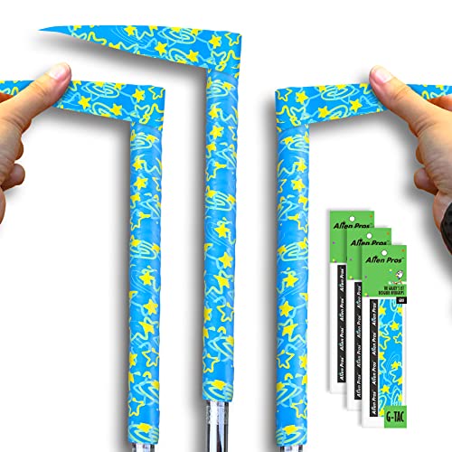 Alien Pros Golf Grip Wrapping Tapes - Innovative Golf Club Grip Solution - Enjoy a Fresh New Grip Feel in Less Than 1 Minute - style: 3-Pack Southern Stars