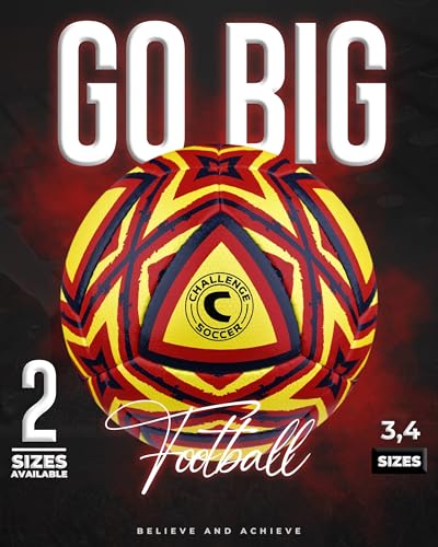 ZALLY Futsal Ball – Hand Sewn Indoor Soccer Ball with Low Bounce Poly/Wool Bladder & Textured Surface for Control on Futsal Courts & Gym Floors