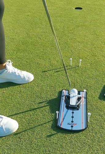 New A99 Golf Putting Mirror Training Alignment Aid Practice Trainer w/carry Bag Improve your short game Great golf Gift Christmas/Birthday Gift