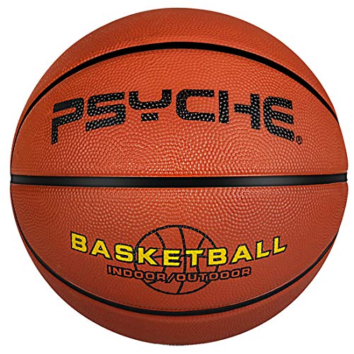 Kids Youth Basketball Size 4/5(25.5/27.5") Premium Rubber Basketball for Boys Girls Indoor Outdoor Pool Games Play(Best Gifts) - color: Brown, size: Size 5