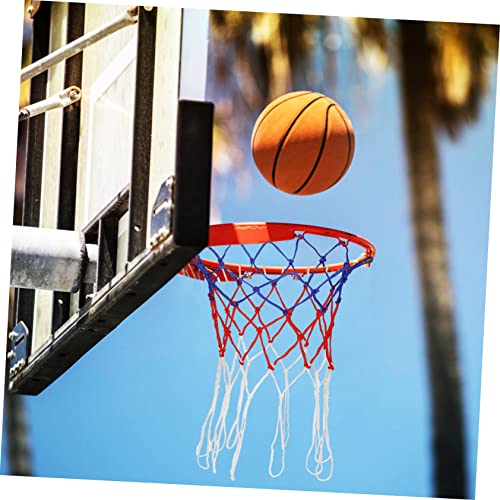 2-Piece Basketball Net Kit Hoop Replacement Nets Woven Nylon Netting Easy Install for Parks Campuses and Courts