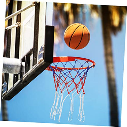 2-Piece Basketball Net Kit Hoop Replacement Nets Woven Nylon Netting Easy Install for Parks Campuses and Courts