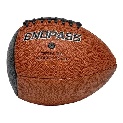ENDPASS Pass and Catch Pass Back Football Training Practice Equipment for Youth Ball Handling Shooting Skill Improving Supplies - size: Size 6