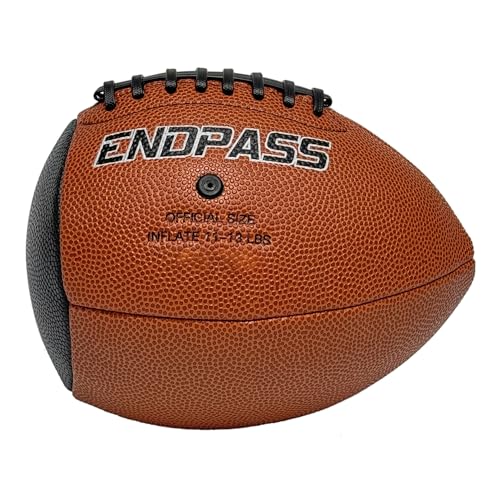 ENDPASS Pass and Catch Pass Back Football Training Practice Equipment for Youth Ball Handling Shooting Skill Improving Supplies - size: Size 9